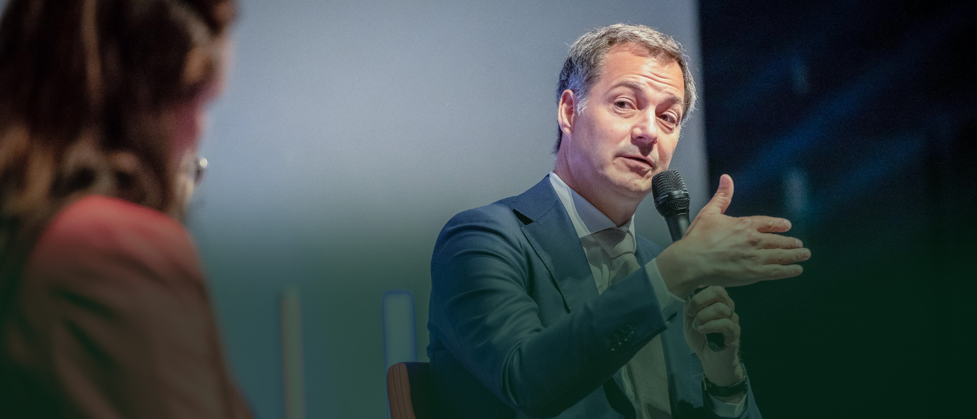 Speaker at conference